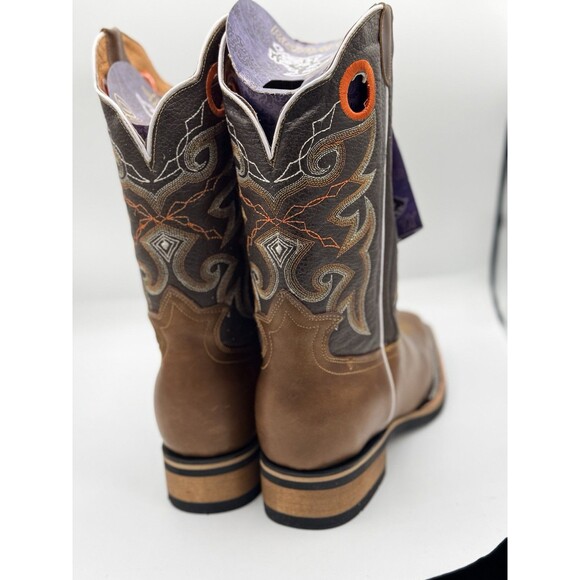 Reparo TX men’s cowboy boots NWB Size‎ 11 Square Toe Brown main image 5